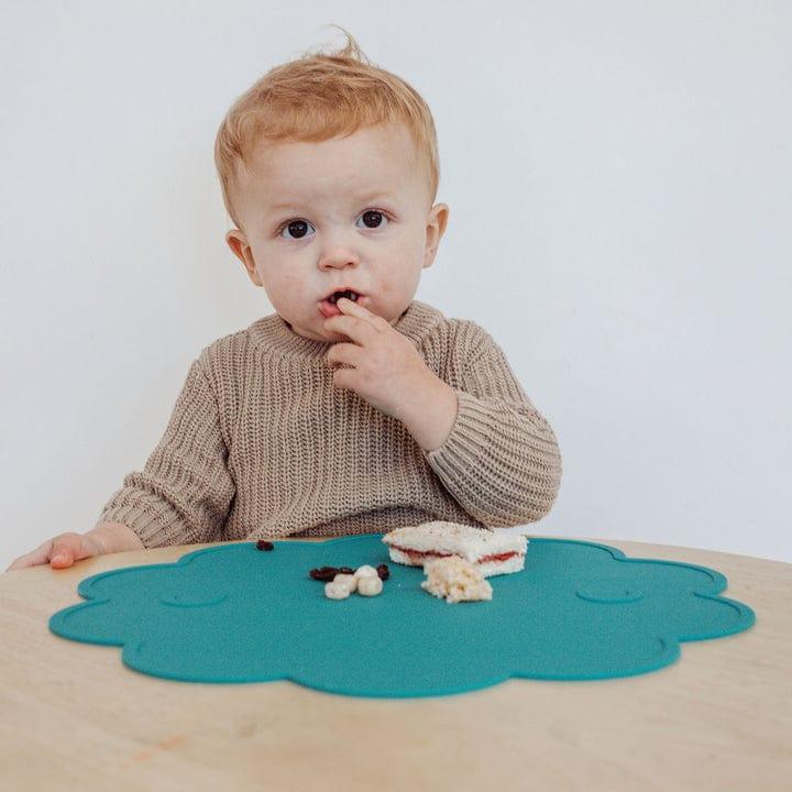 We Might Be Tiny Jelly Placie Silicone Placemat - Rust