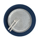 We Might Be Tiny Round Placie? Silicone Placemat Grey