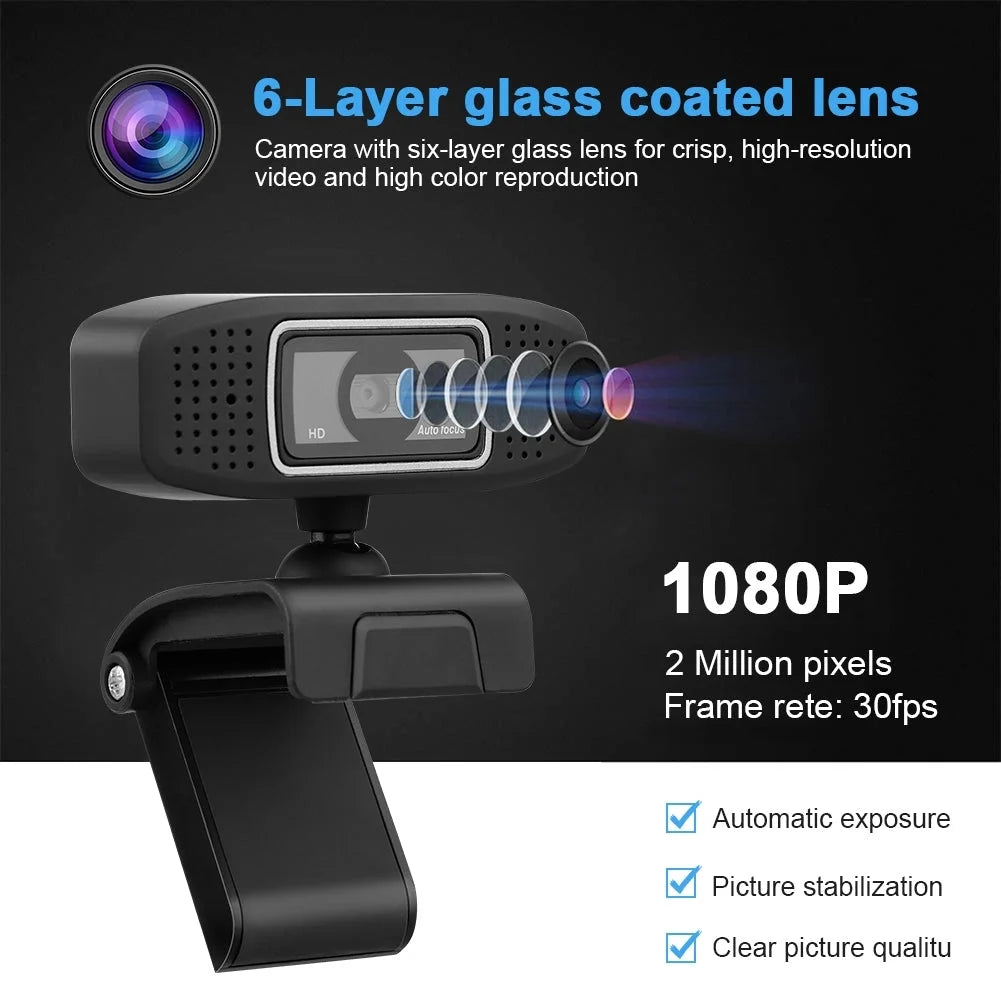 Webcam A15 Full HD 1080P