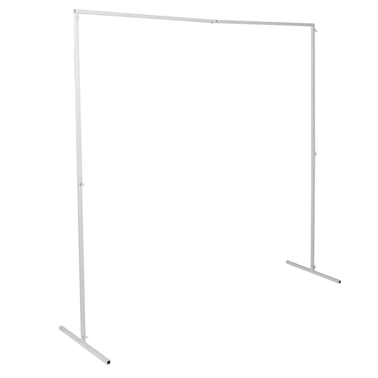 Wedding Arch White Square Backdrop Flower Display Stand
