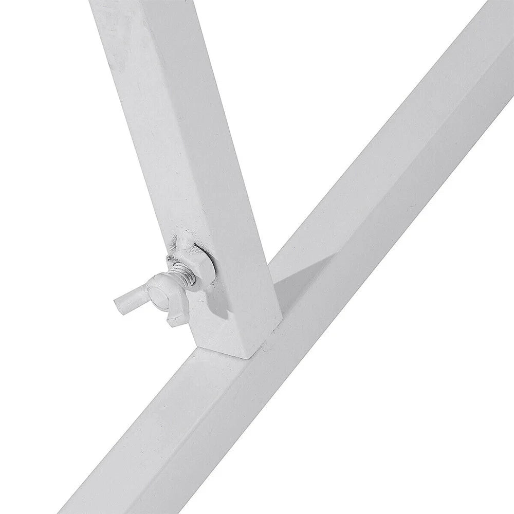 Wedding Arch White Square Backdrop Flower Display Stand