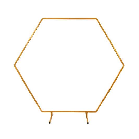 Wedding Hex Arch Backdrop 2M Flower Display Stand Frame
