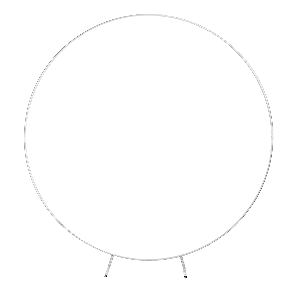 Wedding Hoop Round Circle Arch 2M Backdrop Flower Display