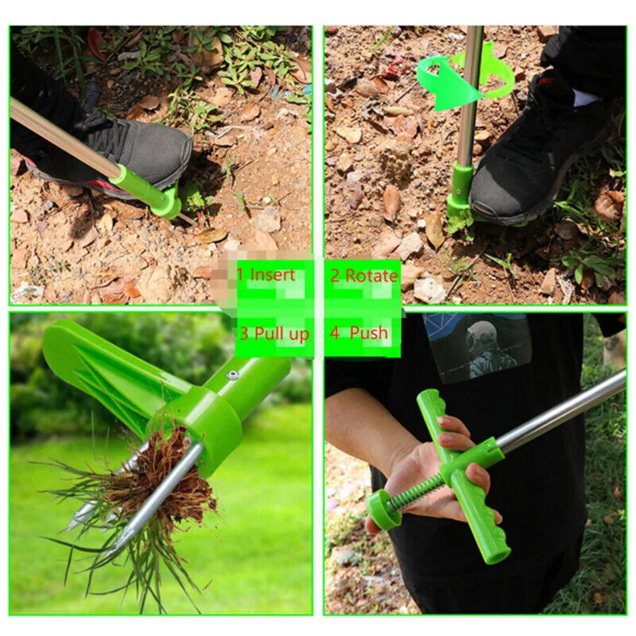 Weed Puller Garden Golves Claws Weeder Twister Twist Pull
