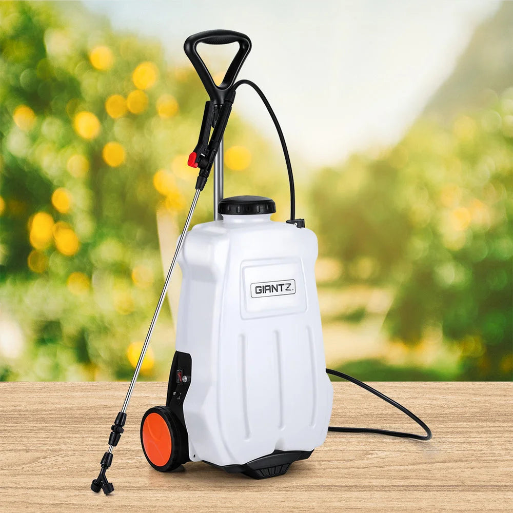 Weed Sprayer 20L Backpack Trolley giantz electric 219