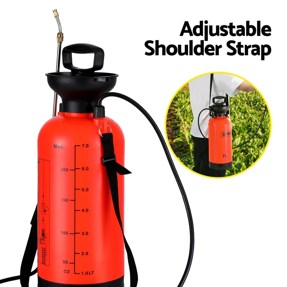 Weed Sprayer 7L Pressure Shoulder Garden Spray