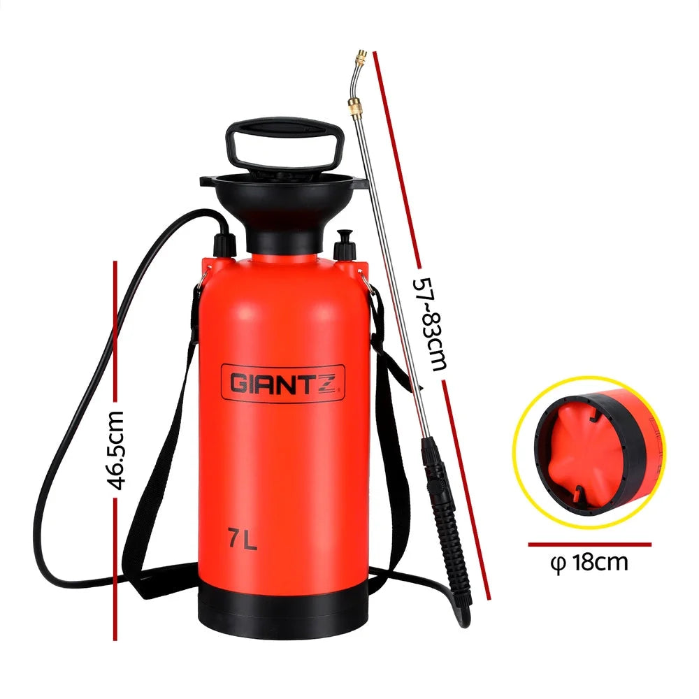 Weed Sprayer 7L Pressure Shoulder Garden Spray