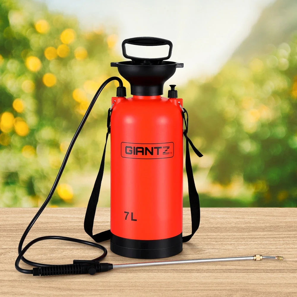 Weed Sprayer 7L Pressure Shoulder Spray giantz 837