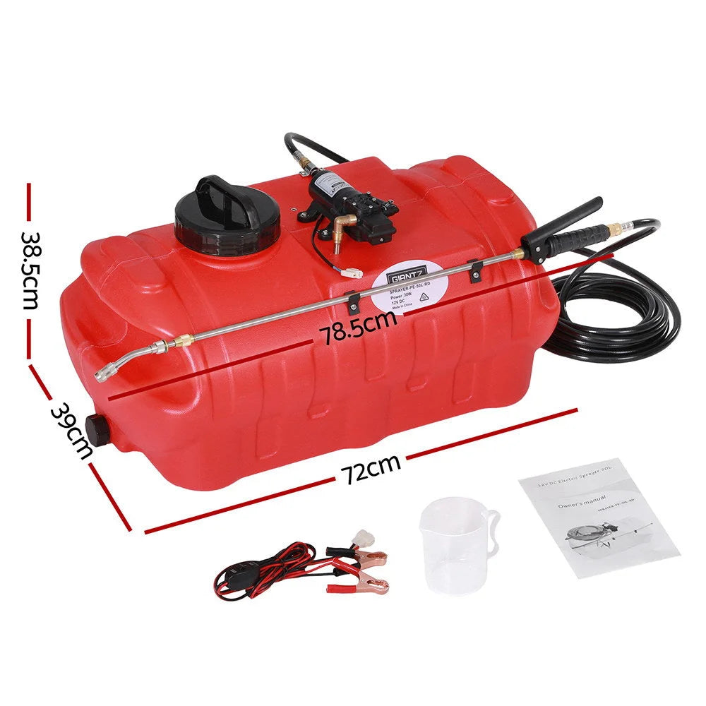 Weed Sprayer Boom Pump Spot Spray - 50L - Home & Garden