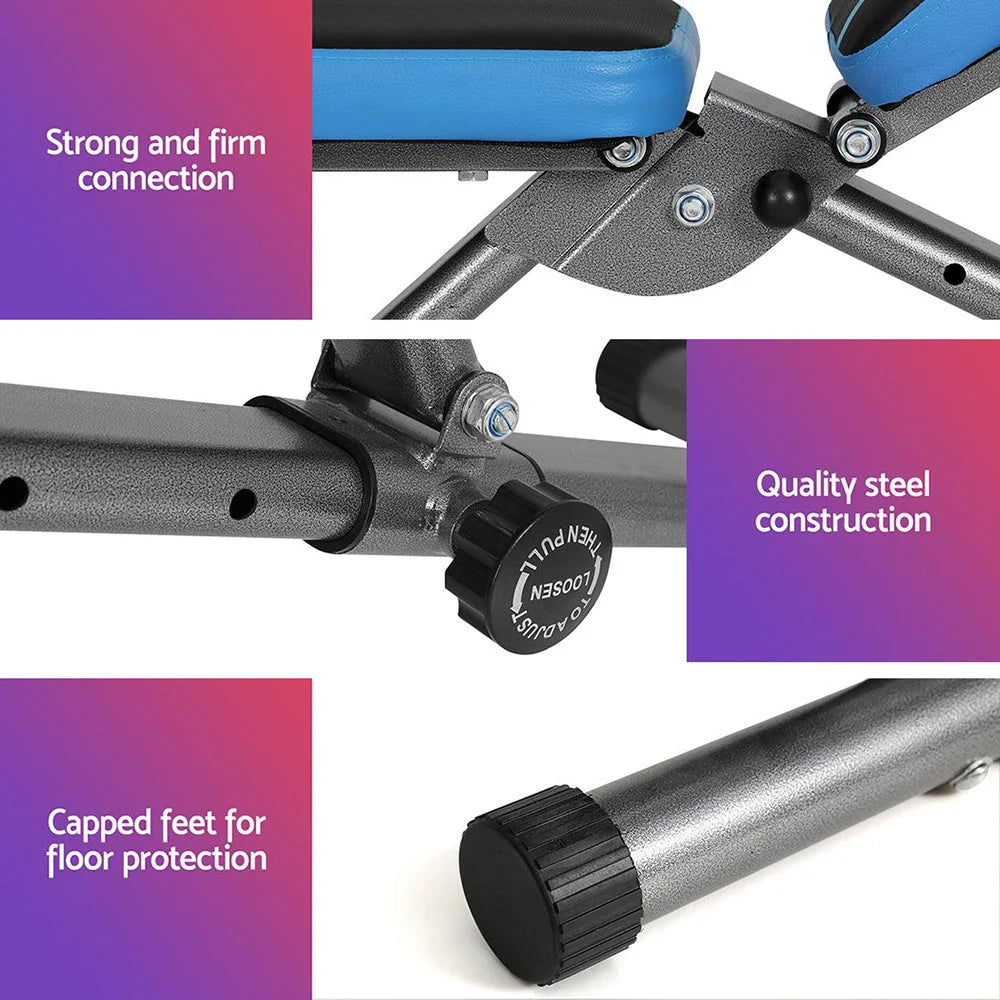 Weight Bench Adjustable FID Bench Press Home Gym 330kg