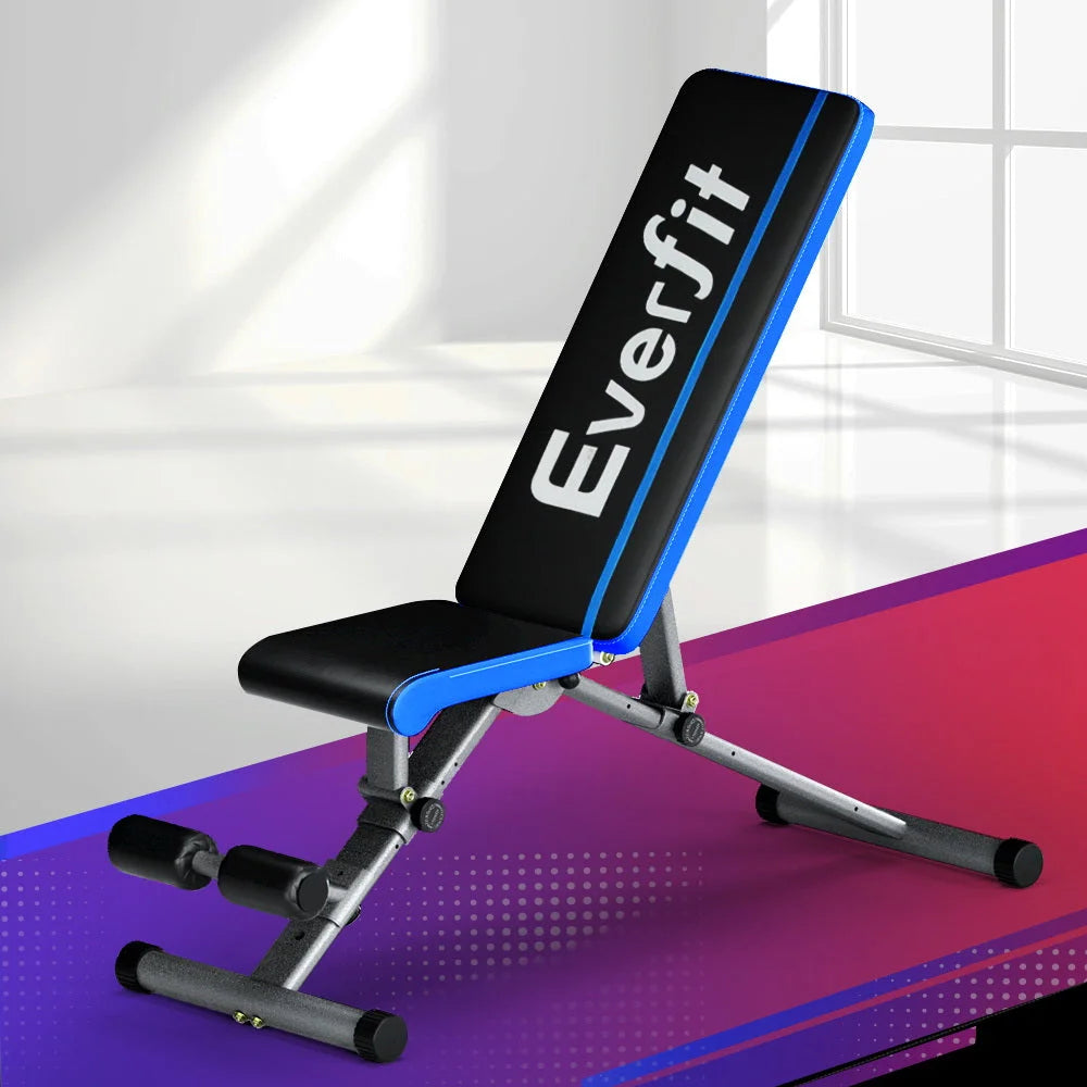 Weight Bench Adjustable FID Press Gym 330kg Capacity 624