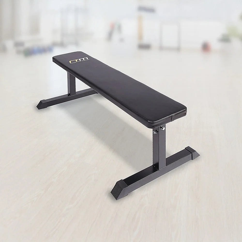 Weight Bench Flat for Home Gym Press - Fitness Accessories