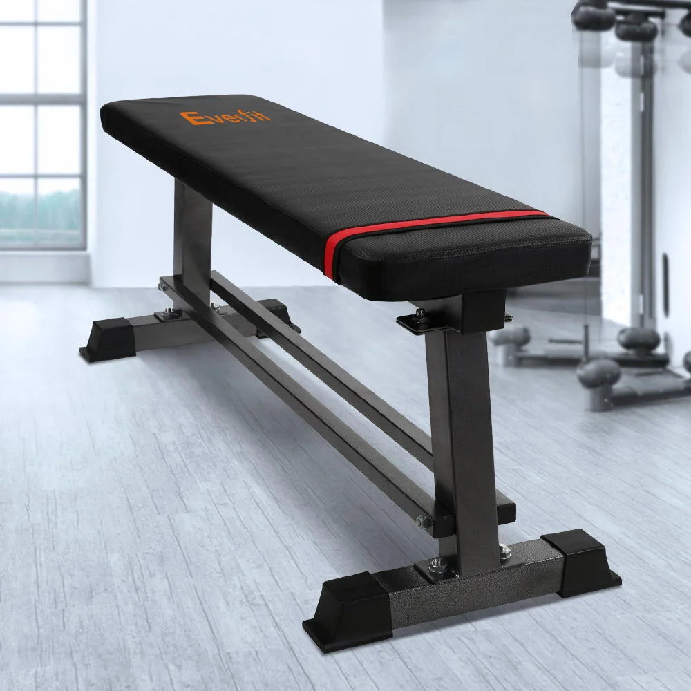 Weight Bench Flat Multi-Station Home Gym Squat Press