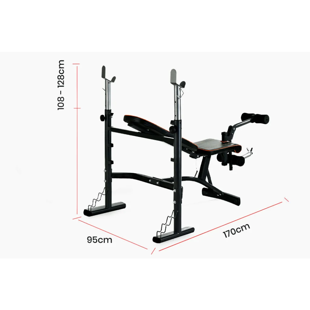 Weight Bench Workout Gym Press Adjustable Home Lifting