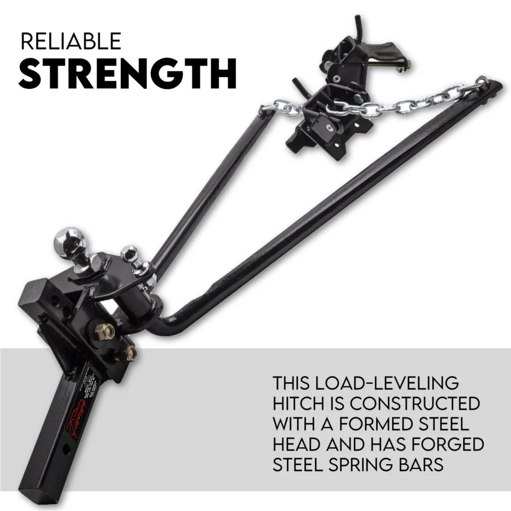 Weight Distribution Hitch System Load Leveller Caravan Anti