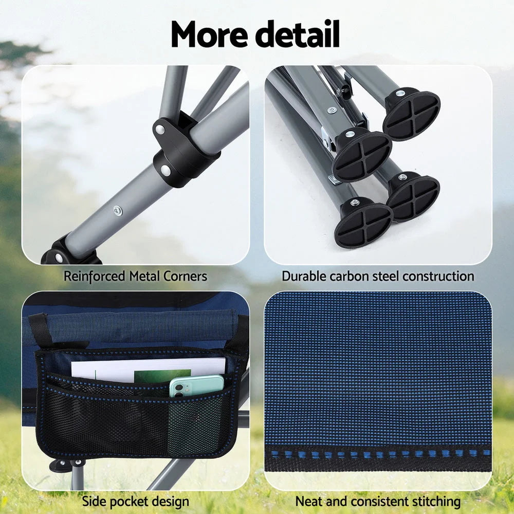 Weisshorn Camping Chair Folding Outdoor Portable Seat