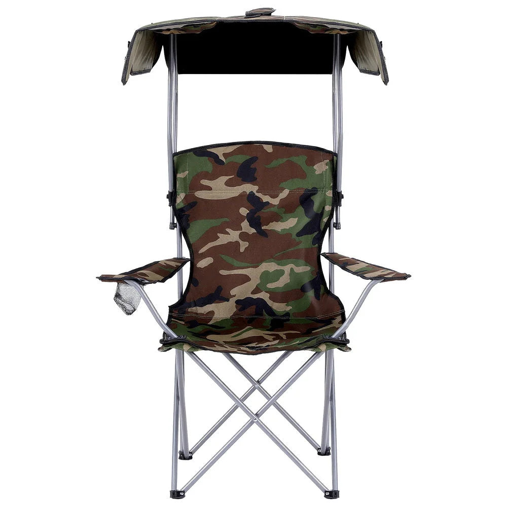 Weisshorn Camping Chair With Canopy Folding Outdoor