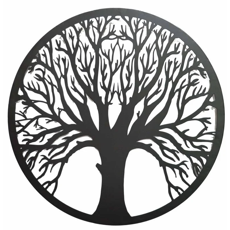 Welcome Tree Metal Wall Art 40cm - Home & Garden > Wall Art