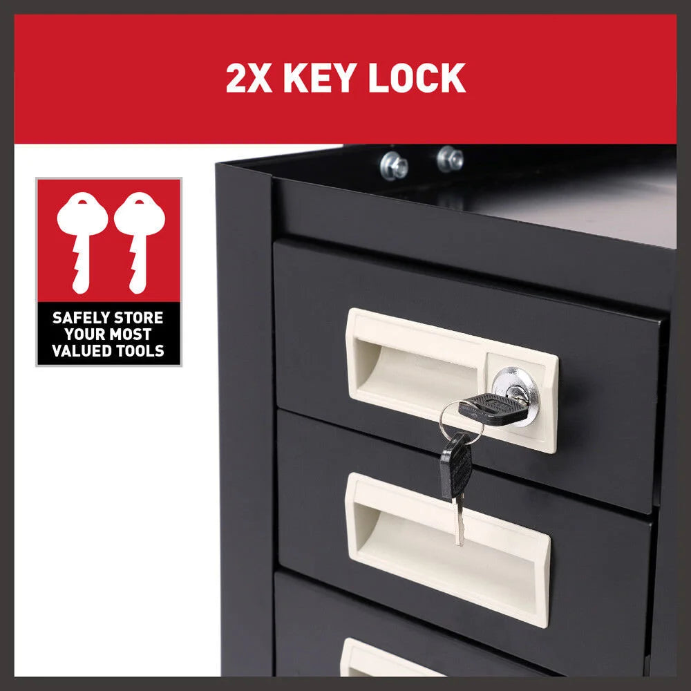 Welding Cart 4-Drawer MIG Welder Trolley Cabinet TIG ARC