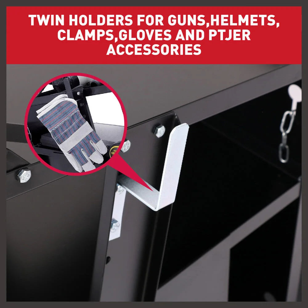 Welding Cart 4-Drawer MIG Welder Trolley Cabinet TIG ARC