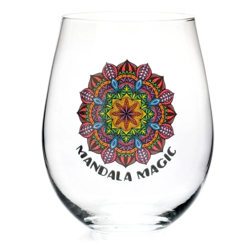 Wellness Stemless Glass Mandala Tallulah - Home & Garden