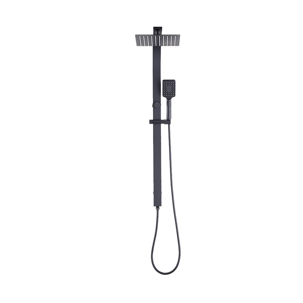WELS 10’’ Rain Shower Head Set - Square Dual Heads