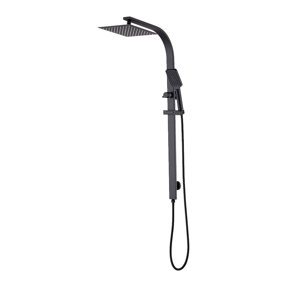 WELS 10’’ Rain Shower Head Set - Square Dual Heads