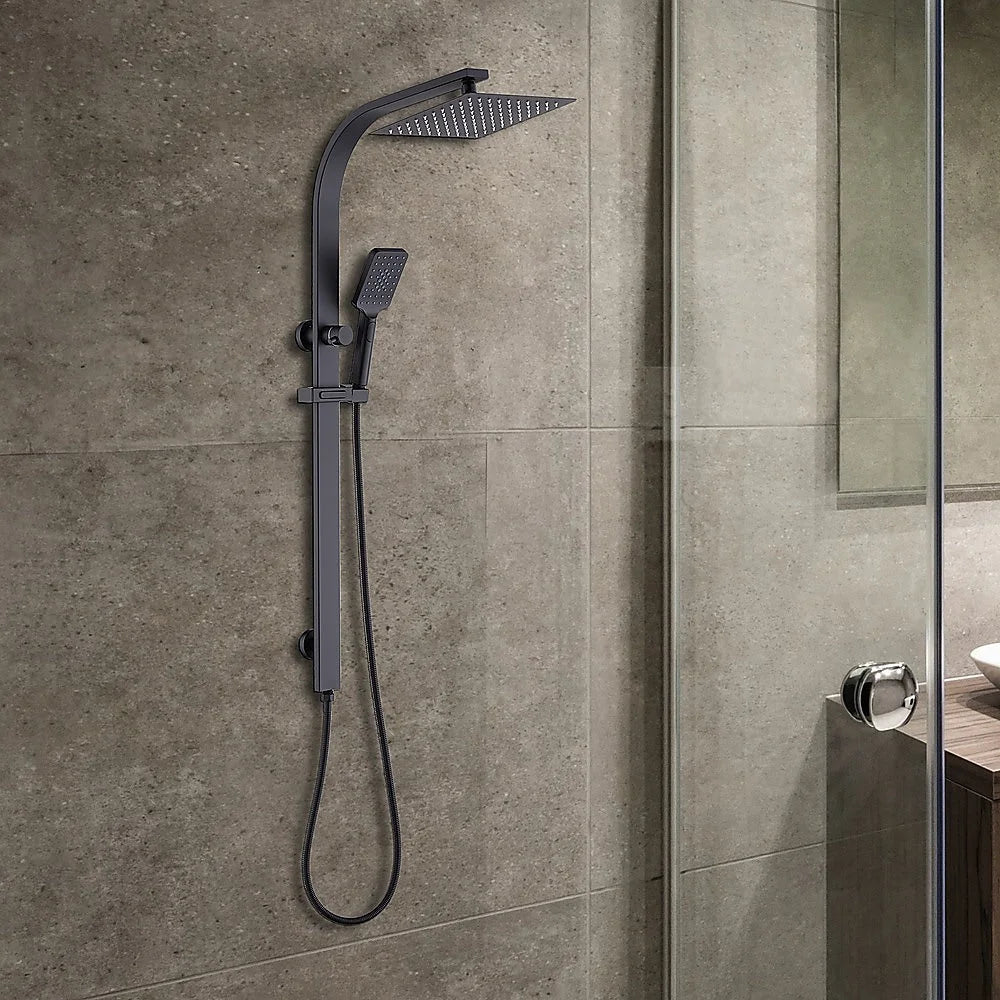 WELS 10’’ Rain Shower Head Set - Square Dual Heads
