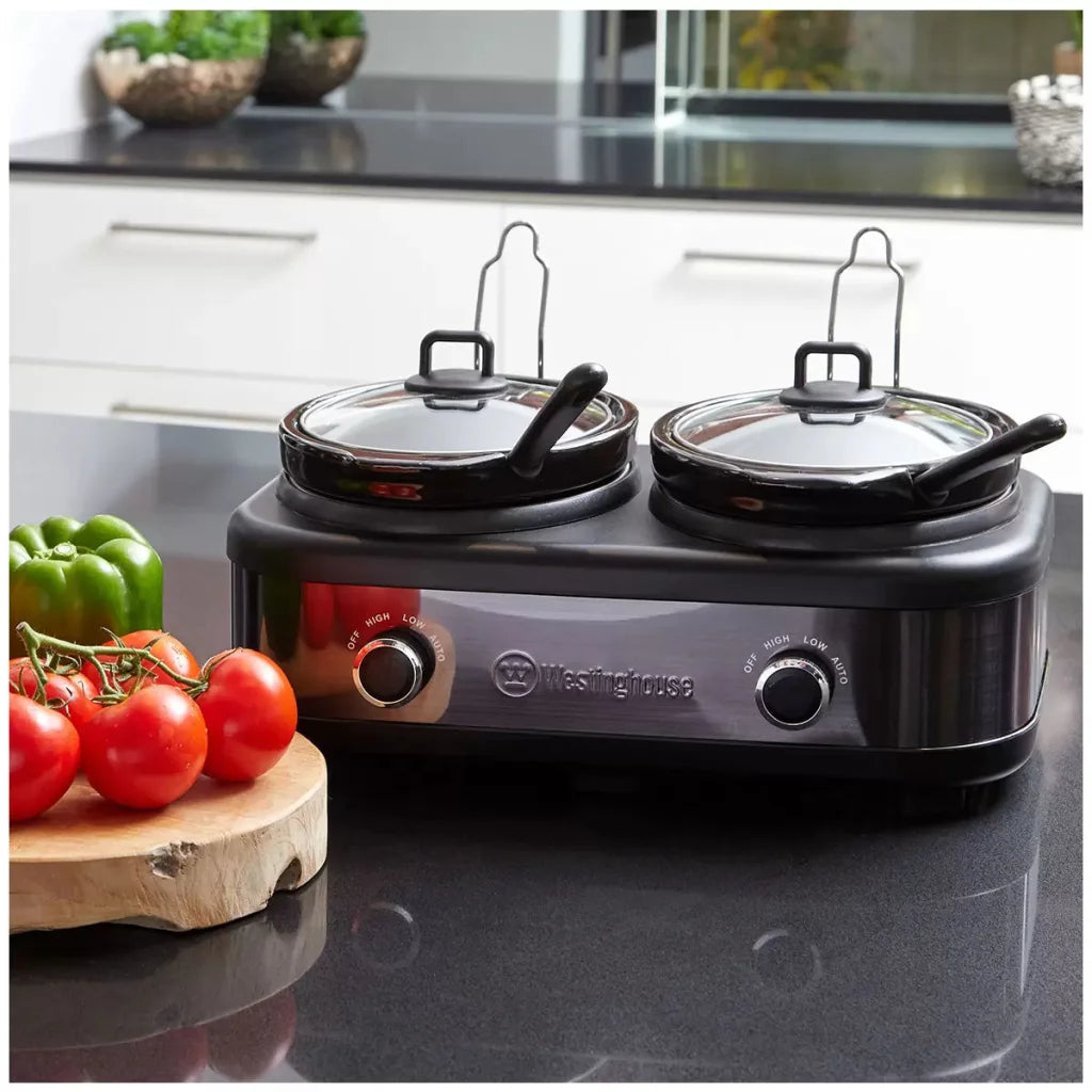 Westinghouse Slow Cooker With Auto Function 2 x 2.5L