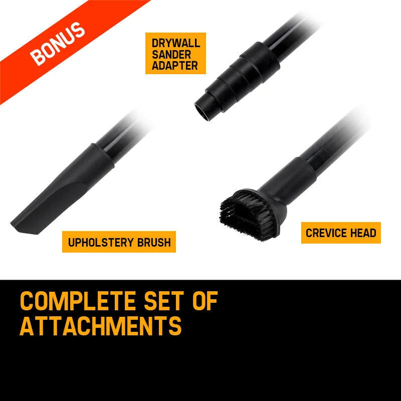 Wet and Dry Vacuum Cleaner Blower Bagless 30L 2000W Drywall