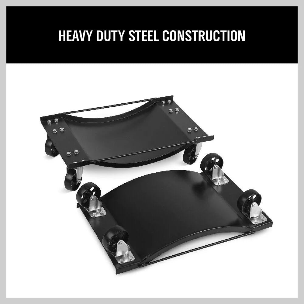Wheel Dolly Car Positioning Jack 2-Piece 450kg Vehicle