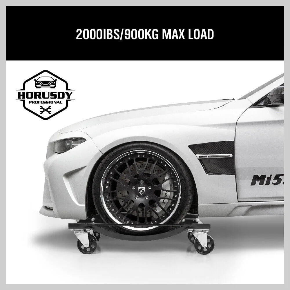 Wheel Dolly Car Positioning Jack 2-Piece 450kg Vehicle