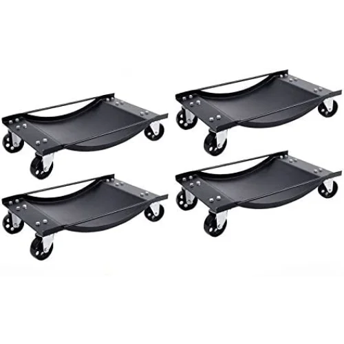 Wheel Dolly Set 4 x Heavy Duty Car Vehicle Positioning Jack