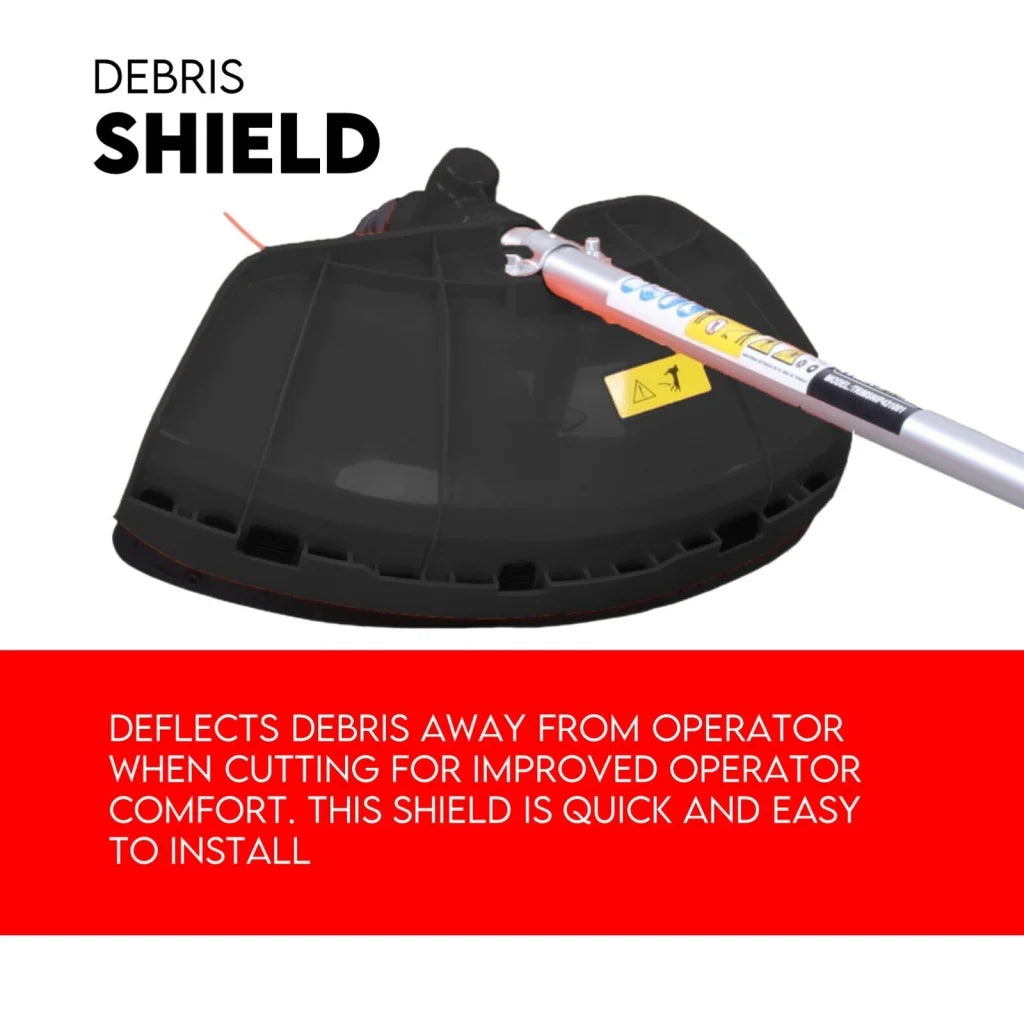 Whipper Snipper 4-Stroke Straight Shaft Line Trimmer 31CC Pole Brush Cutter shown for product comparison