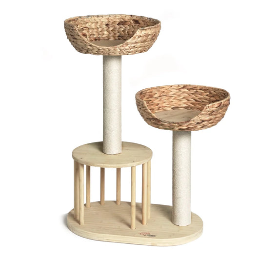 Whisker Wonderland Premium Eco Bamboo Cat Tree Medium