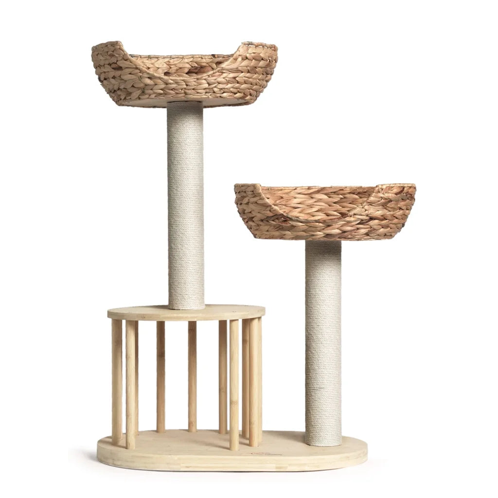 Whisker Wonderland Premium Eco Bamboo Cat Tree Medium