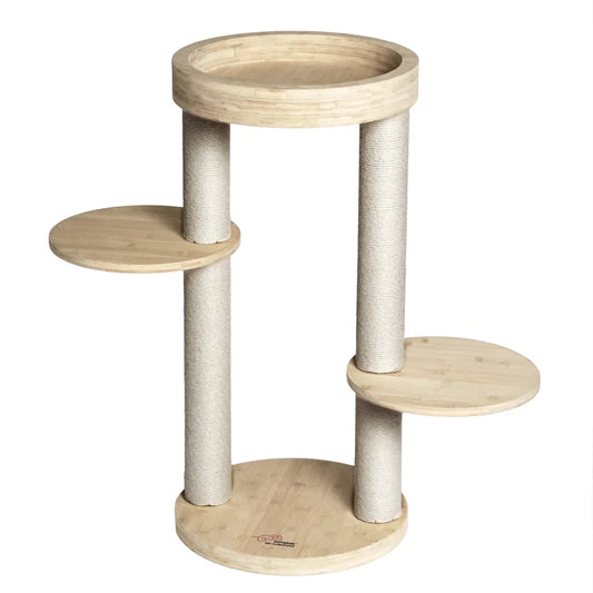 Whisker Wonderland Premium Eco Bamboo Cat Tree Small