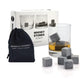 Whiskey Stones Ice Melts 9 Reusable Natural Marble