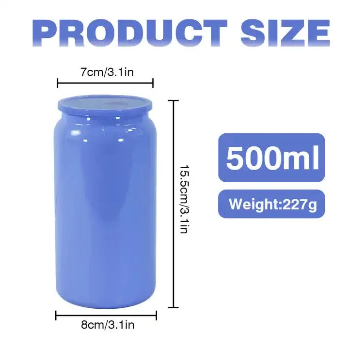 White 16oz 304 Stainless Steel Insulated Travel Mug