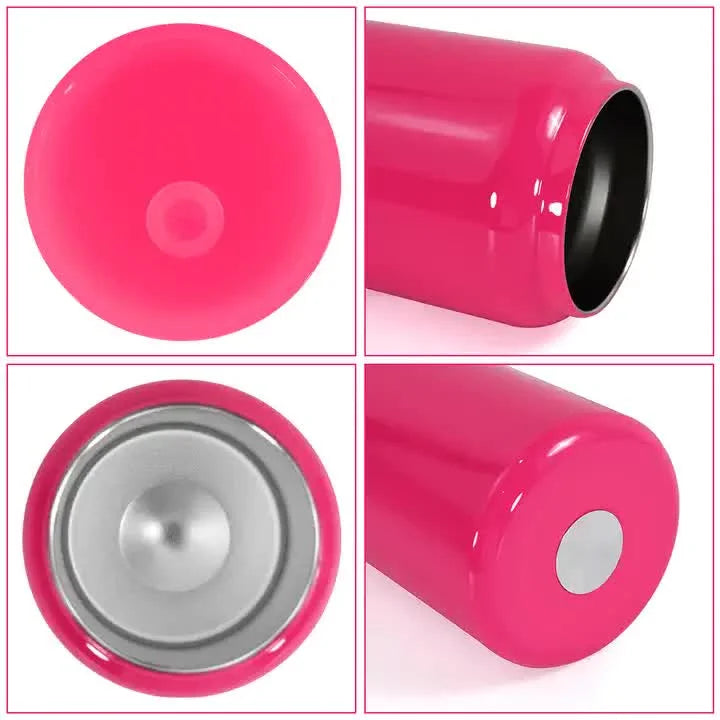 White 16oz 304 Stainless Steel Insulated Travel Mug