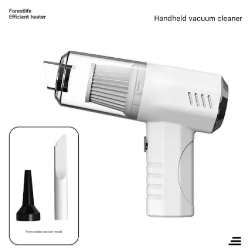 White 2-in-1 Cordless Handheld Vacuum and Air Blower