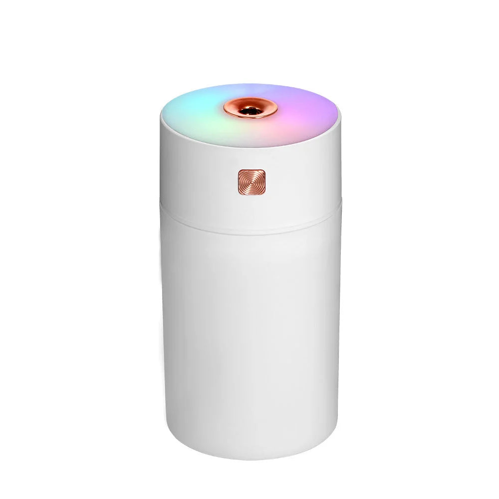 White 300ml USB Air Humidifier - Quiet Mini Humidifier