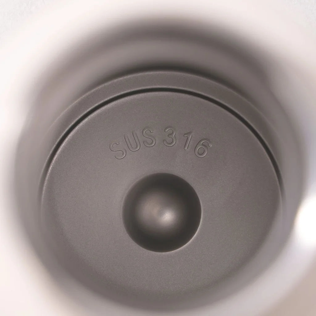 White 316 Stainless Steel 580ml Insulated Bottle
