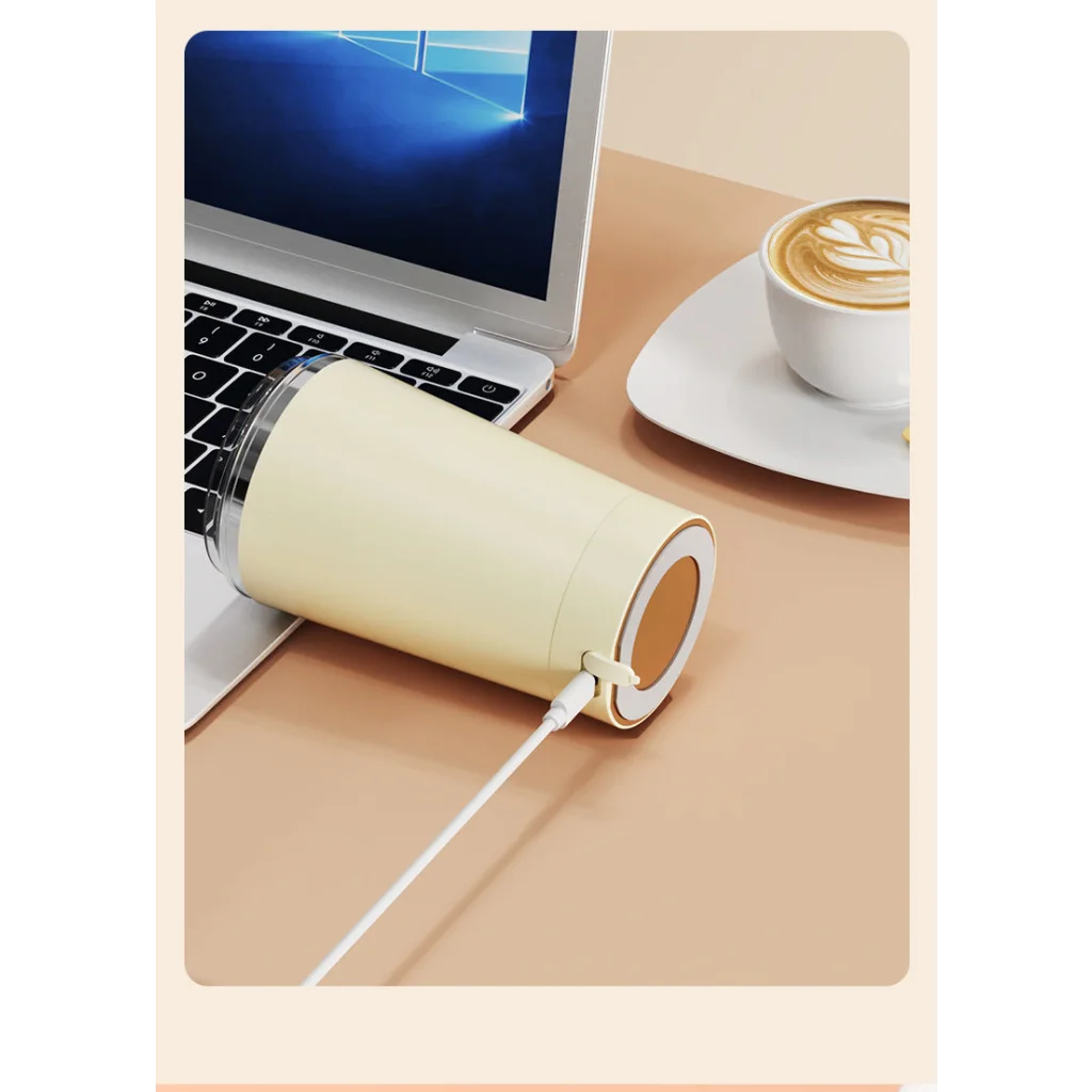 White 316 Stainless Steel Rechargeable Electric