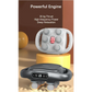 White Advanced 6-Head Percussion Massager with Heat