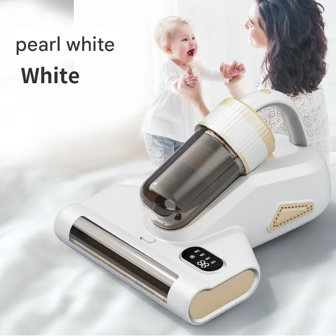 White Advanced Cordless UV-C Dust Mite Vacuum - Handheld