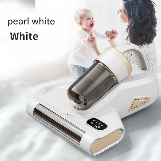 White Advanced Cordless UV-C Dust Mite Vacuum - Handheld