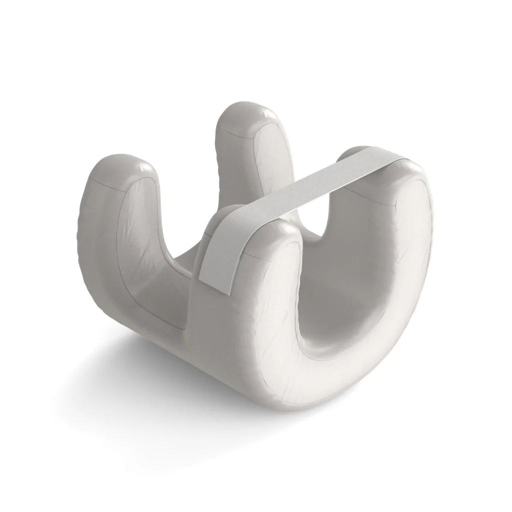 White Beauty Sleep Pillow - Contoured Memory Foam Pillow