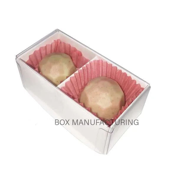 White Card Chocolate Sweet Soap Gift Box 50 Pack - 2 Bay