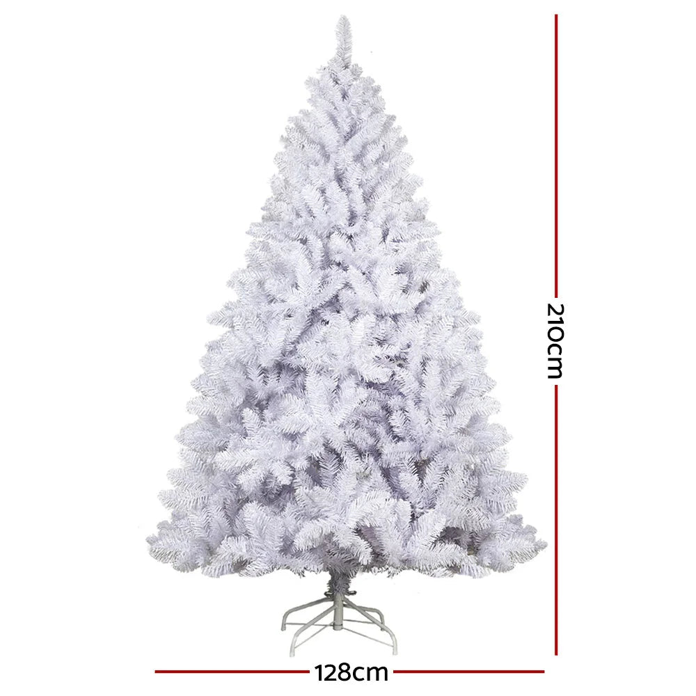 White Christmas Tree 7FT Home Decor - Jingle Jolly’s